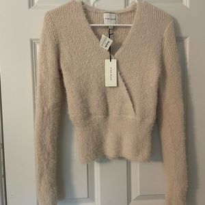 NWT fuzzy sweater